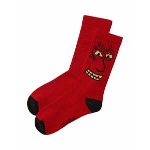 Pull&Bear Ponožky  žltá / červená / čierna