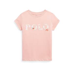 Polo Ralph Lauren Tričko  oranžová / ružová / biela