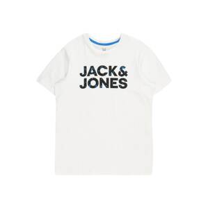 Jack & Jones Junior Tričko 'NEON'  modrá / čierna / biela