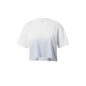 UNDER ARMOUR Funkčné tričko  sivá / svetlosivá / biela
