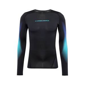 UNDER ARMOUR Funkčné tričko 'Novelty'  svetlomodrá / modrofialová / čierna