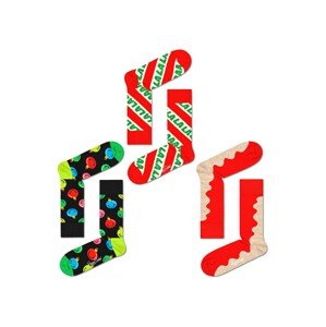 Happy Socks Ponožky 'Time for Holiday'  modrá / zelená / oranžová / červená / čierna / biela