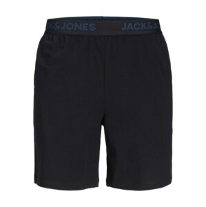 JACK & JONES Pyžamové nohavice 'AARON'  námornícka modrá / čierna