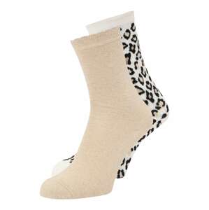 Oasis Ponožky  béžová / čierna / biela