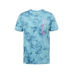 UNDER ARMOUR Funkčné tričko  námornícka modrá / svetlomodrá / ružová