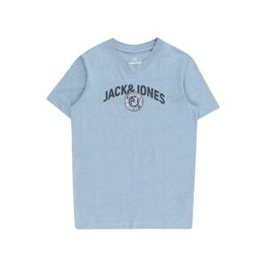 Jack & Jones Junior Tričko 'OUNCE'  dymovo modrá / tmavomodrá / biela