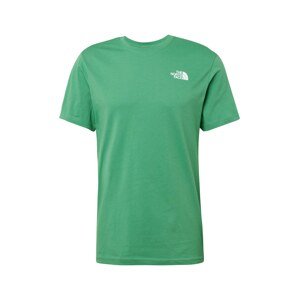 THE NORTH FACE Funkčné tričko 'Redbox'  zelená / čierna / biela
