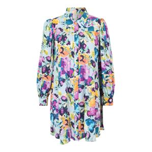 Y.A.S Petite Košeľové šaty 'ANNINA'  svetlomodrá / zmiešané farby