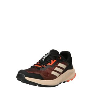 ADIDAS TERREX Športová obuv 'TRAILRIDER'  svetlobéžová / oranžová / čierna / biela