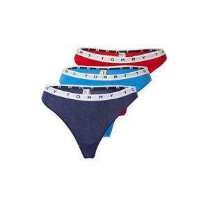 Tommy Hilfiger Underwear Tangá  námornícka modrá / svetlomodrá / červená / biela