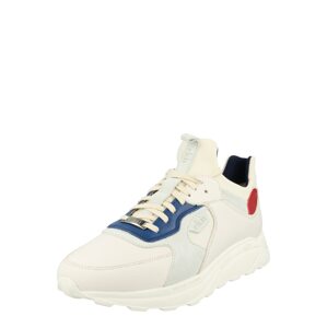 EKN Footwear Nízke tenisky 'Larch'  kráľovská modrá / mätová / karmínovo červená / biela