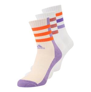 ADIDAS SPORTSWEAR Športové ponožky  krémová / fialová / oranžová / biela