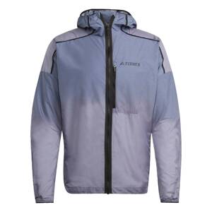 ADIDAS TERREX Športová bunda 'Agravic'  modrosivá / sivá / levanduľová / čierna