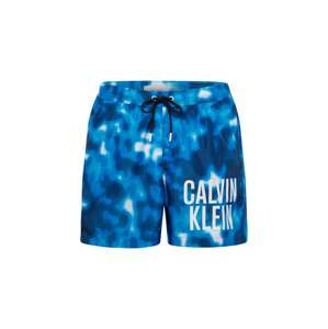 Calvin Klein Swimwear Plavecké šortky  modrá / námornícka modrá / biela