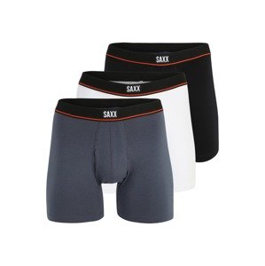 SAXX Športové nohavičky  striebornosivá / koralová / čierna / biela
