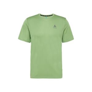 ODLO Funkčné tričko 'FLYER'  tmavosivá / pastelovo zelená
