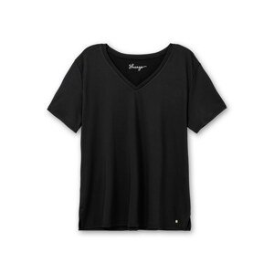 SHEEGO Funkčné tričko  čierna / strieborná / biela