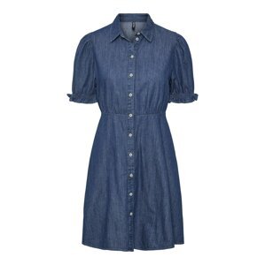 Pieces Petite Košeľové šaty 'Hope'  modrá denim