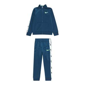 Nike Sportswear Joggingová súprava  námornícka modrá / limetová / biela