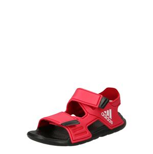ADIDAS SPORTSWEAR Otvorená obuv 'Alta'  červená / čierna / biela