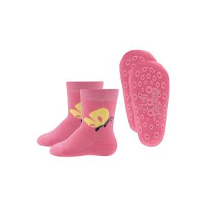 EWERS Ponožky  žltá / ružová / čierna