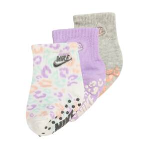 Nike Sportswear Ponožky  sivá melírovaná / mätová / fialová / oranžová