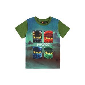 LEGO® kidswear Tričko 'TAYLOR'  modrá / žltá / zelená melírovaná / červená