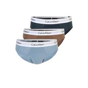 Calvin Klein Underwear Nohavičky  opálová / tmavomodrá / hnedá / biela