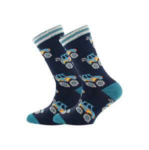 EWERS Ponožky  námornícka modrá / petrolejová