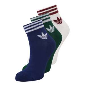 ADIDAS ORIGINALS Ponožky  modrá / tmavozelená / bordová / biela