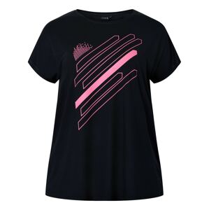 Active by Zizzi Funkčné tričko  ružová / čierna