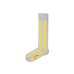 Scalpers Ponožky  žltá / sivá melírovaná / čierna