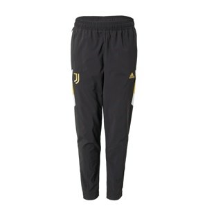 ADIDAS SPORTSWEAR Športové nohavice 'Juventus Turin'  zlatá / čierna / biela