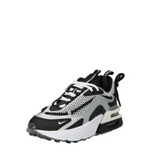 Nike Sportswear Nízke tenisky 'AIR MAX FURYOSA NRG'  čierna / strieborná / biela