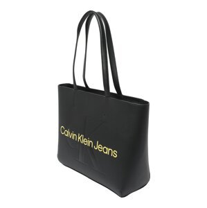 Calvin Klein Jeans Shopper  svetložltá / čierna