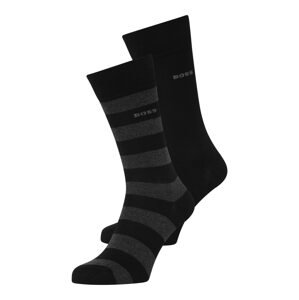 BOSS Black Ponožky  sivá / svetlosivá / čierna