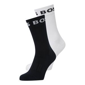 BOSS Black Ponožky  tmavomodrá / biela