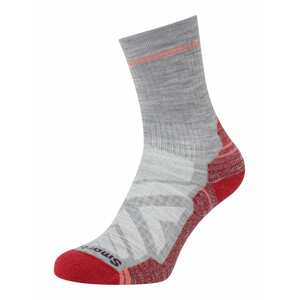 Smartwool Športové ponožky 'Hike'  svetlosivá / sivá melírovaná / čerešňová / čierna