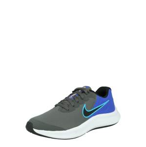 NIKE Športová obuv  modrá / vodová / farby bahna / čierna