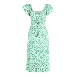 Dorothy Perkins Petite Šaty  zelená / nefritová / biela