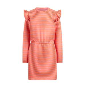 WE Fashion Šaty  oranžová / svetloružová