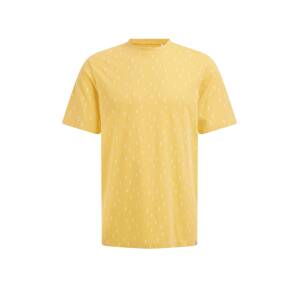 WE Fashion Tričko  žltá / biela