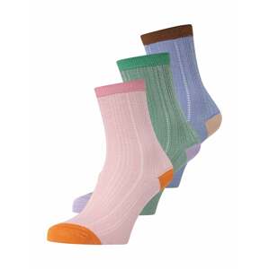 BeckSöndergaard Ponožky  modrá / zelená / oranžová / ružová