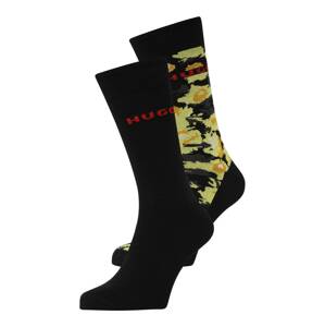 HUGO Ponožky 'FLOWER'  zmiešané farby / čierna