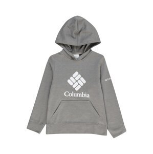 COLUMBIA Športová mikina 'Columbia Trek™'  sivá / biela