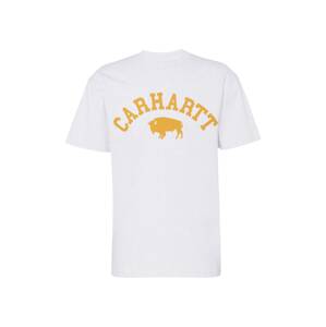 Carhartt WIP Tričko  horčicová / sivá melírovaná