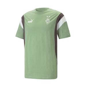 PUMA Funkčné tričko 'Borussia Mönchengladbach'  zelená / čierna / biela