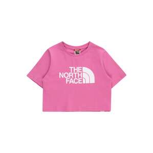 THE NORTH FACE Funkčné tričko 'Easy'  ružová / biela