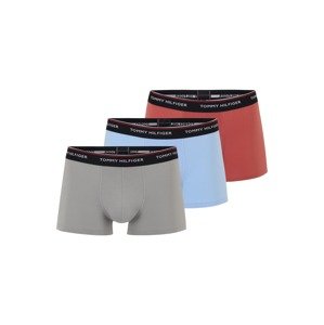 Tommy Hilfiger Underwear Boxerky  svetlomodrá / sivá / pastelovo červená / čierna