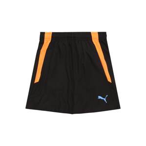 PUMA Športové nohavice 'LIGA'  modrá / oranžová / čierna